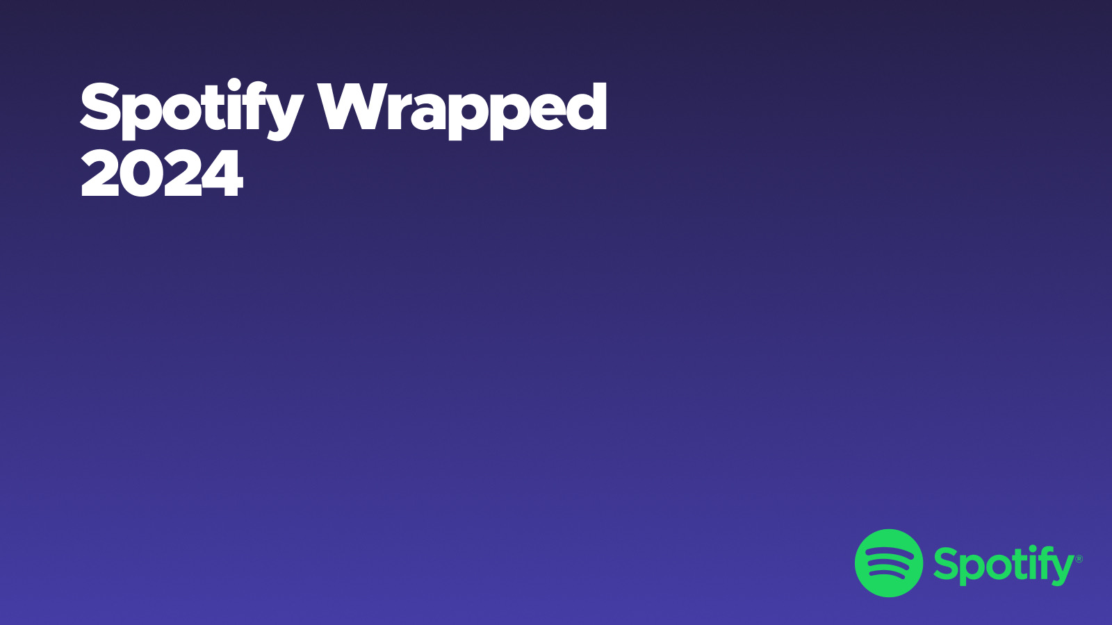 Spotify 2024 Wrapped Font Josi Glennis